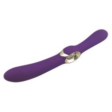 Двухсторонний вибратор силиконовый LEALSO - Angle Love Purple