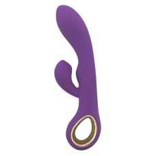 Вібратор Lealso із кліторальним стимулятором фіолетовий Lealso MIYA