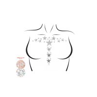 Прикраси для тіла з дорогоцінним камінням Leg Avenue Kismet Body jewels sticker Оne size Прикраси для тіла з дорогоцінним камінням Leg Avenue Kismet Body jewels sticker Оne size