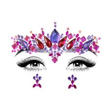 Прикраси для обличчя та тіла Leg Avenue Elektra face jewels sticker Оne size