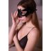 Еротична маска на очі із натуральної шкіри чорного кольору Loveshop Bat La7 Black  Еротична маска на очі із натуральної шкіри чорного кольору Loveshop Bat La7 Black