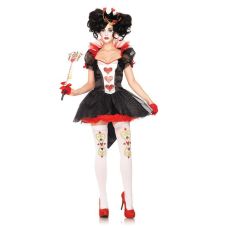 Костюм Королевы для ролевых игр черно красного цвета Leg Avenue Royal Queen размер L