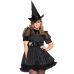 Костюм волшебной ведьмы черного цвета Leg Avenue Bewitching Witch размер S