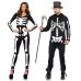 Костюм скелета для ролевых игр черно белого цвета Leg Avenue Womens Skeleton Bodysuit Halloween размер S