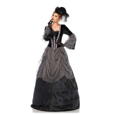 Костюм Вікторіанська бальна сукня чорного кольору Leg Avenue Victorian Ball Gown розмір L