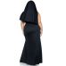 Костюм монашки черно белого цвета Leg Avenue Sultry Sinner 3 предмета размеры 1X 2X Костюм монашки черно белого цвета Leg Avenue Sultry Sinner 3 предмета размеры 1X 2X