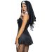 Костюм черниці чорного кольору Leg Avenue Naughty Nun 2 предмета розмір М Костюм черниці чорного кольору Leg Avenue Naughty Nun 2 предмета розмір М