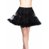 Многослойная юбка черного цвета Leg Avenue размер Оne size