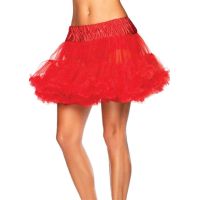 Многослойная пушистая юбка красного цвета Leg Avenue размер Оne size