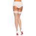 Білі мереживні панчохи Leg Avenue розмір One Size Білі мереживні панчохи Leg Avenue розмір One Size