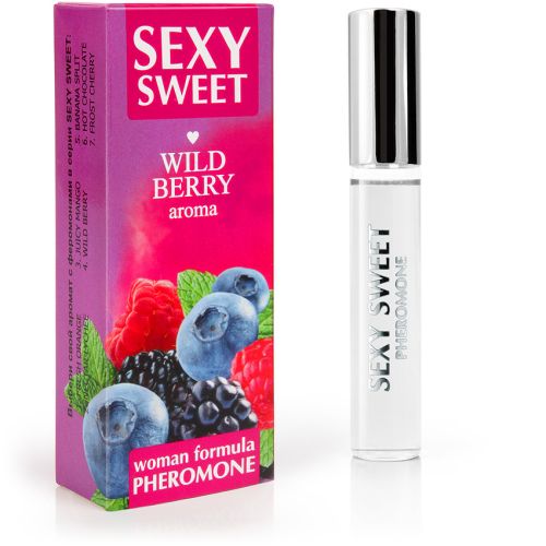 Спрей мист для тела с феромоном аромат Дикой ягоды Биоритм Sexy Sweet