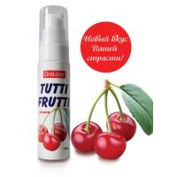 Съедобный гель-лубрикант для орального и вагинального секса Tutti-frutti вишня 30 ml