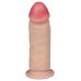 Фалоімітатор реалістичний на присосці бежевого кольору Loveclonex Kratos