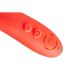 Мини-вибратор для наружной стимуляции клитора или внутренней стимуляции зоны G с подогревом цвет оранжевый Lora DiCarlo Drift 