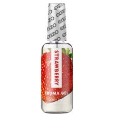 Їстівний гель-лубрикант зі смаком і ароматом полуниці EGZO AROMA GEL 50 мл
