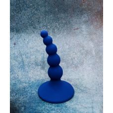 Анальна пробка куляста синього кольору Loveshop Loveshop Blue