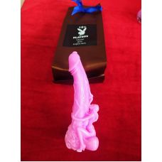 Мило у формі члена без присоски Ягідна наїзниця з ароматом суниці 13 см