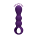 Анальний вібратор рельєфний із кільцем фіолетового кольору Loveline
