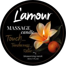 Массажная свеча ароматом апельсина L'amour Blossoming Neroli 30 мл