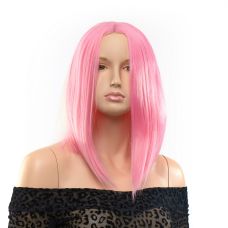 Перука боб каре з рожевим волоссям Fetish Hair довжина 300 мм