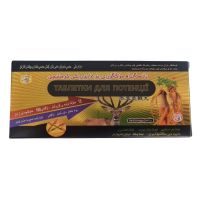 Таблетки для повышения потенции из оленьего пениса с женьшенем Loveshop 12 таблеток + 12 капсул