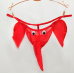 Эротические мужские трусы в виде головы слона красного цвета Sexy desires размеры M-XL