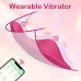 Смарт вибротрусики клиторальные розовые Sexy desires BUTTERFLY Wearable Vibration Egg