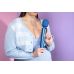 Вибромассажер Ванд в форме микрофона синего цвета Le Wand Rechargeable massager Вибромассажер Ванд в форме микрофона синего цвета Le Wand Rechargeable massager