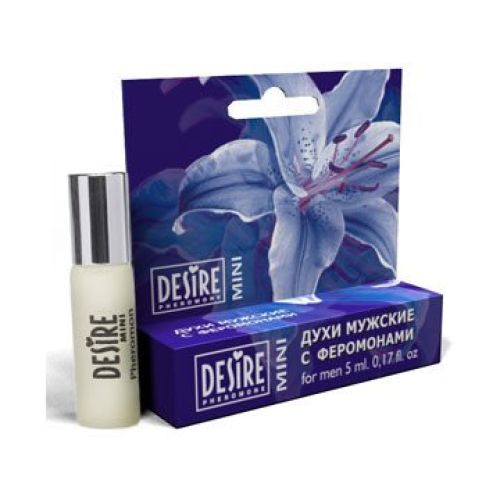 Духи мужские с феромонами Desire Pheromone 5 мл, №6. с ароматом Opium (Yves Saint Laurent) на масляной основе