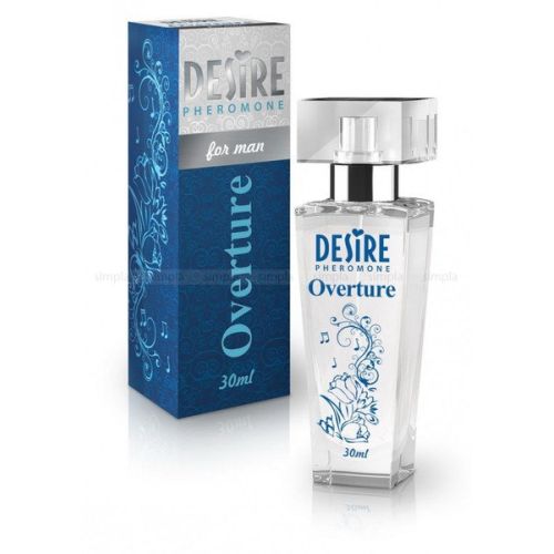 Духи-спрей мужские с феромонами DESIRE De Luxe Platinum OVERTURE 30 мл древесно-цитрусовый аромат