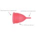 Менструальні чаші червоного кольору Mae B Intimate Health Menstrual Cups 2 штуки Менструальні чаші червоного кольору Mae B Intimate Health Menstrual Cups 2 штуки