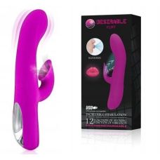 Вибратор с вакуумной стимуляцией клитора розовый DESIRABLE FLIRT MC03