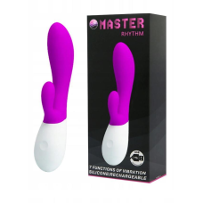 Вібратор зі стимулятором клітора Pretty Love MASTER HYTHM