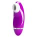 Силиконовый вакуумный стимулятор клитора водоустойчивый фиолетовый Baile ROMANCE IVAN