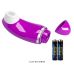 Силиконовый вакуумный стимулятор клитора водоустойчивый фиолетовый Baile ROMANCE IVAN
