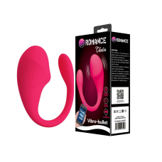 Смарт віброяйце вагінальне силіконове червоне LYBAILE Romance Thalia App Control Bullet Vibrator