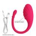 Смарт віброяйце вагінальне силіконове червоне LYBAILE Romance Undine App Control Bullet Vibrator