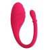 Смарт віброяйце вагінальне силіконове червоне LYBAILE Romance Undine App Control Bullet Vibrator