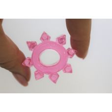 Набор эрекционных колец 1,5 см эластичных со стимуляцией клитора силиконовых M.E.D. 6 шт