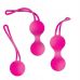Набор вагинальных шариков силиконовых розовых Medica group 3 штуки