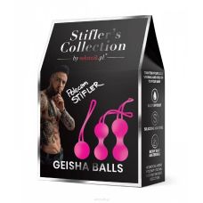 Набор вагинальных шариков силиконовых розовых Medica group 3 штуки