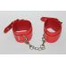 Кайдани для фіксації рук Колір Червоний L 20 см PVC Notabu