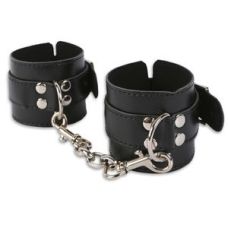 Оковы для ног цвет БДСМ чёрный PVC