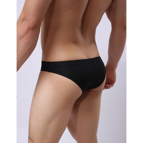 Чоловічі чорні труси з відкритим доступом Star Night розмір S