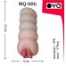 Мастурбатор ребристий вагіна з медичного еластомеру OYO - Narrow Ani