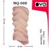 Мастурбатор ребристый вагина из медицинского эластомера телесная OYO - Narrow Chloe