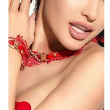 Чокер с бахромой красный Me-Seduce Choker модель 02 