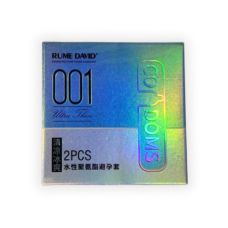 Презервативы ультратонкие охлаждающие полиуретановые Muaisi Rume David 001 2 штуки