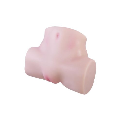 Мастурбатор полуторс с 2 туннелями Анус и Вагина из силикона телесный NMC Life Like Masturbator 