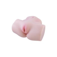 Мастурбатор полуторс с 2 туннелями Анус и Вагина из силикона телесный NMC Life Like Masturbator 